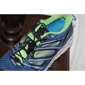 HOKA ONE ONE Conquest 2 Men's 9 Blue Green Running Shoes F10014K Max Cushion